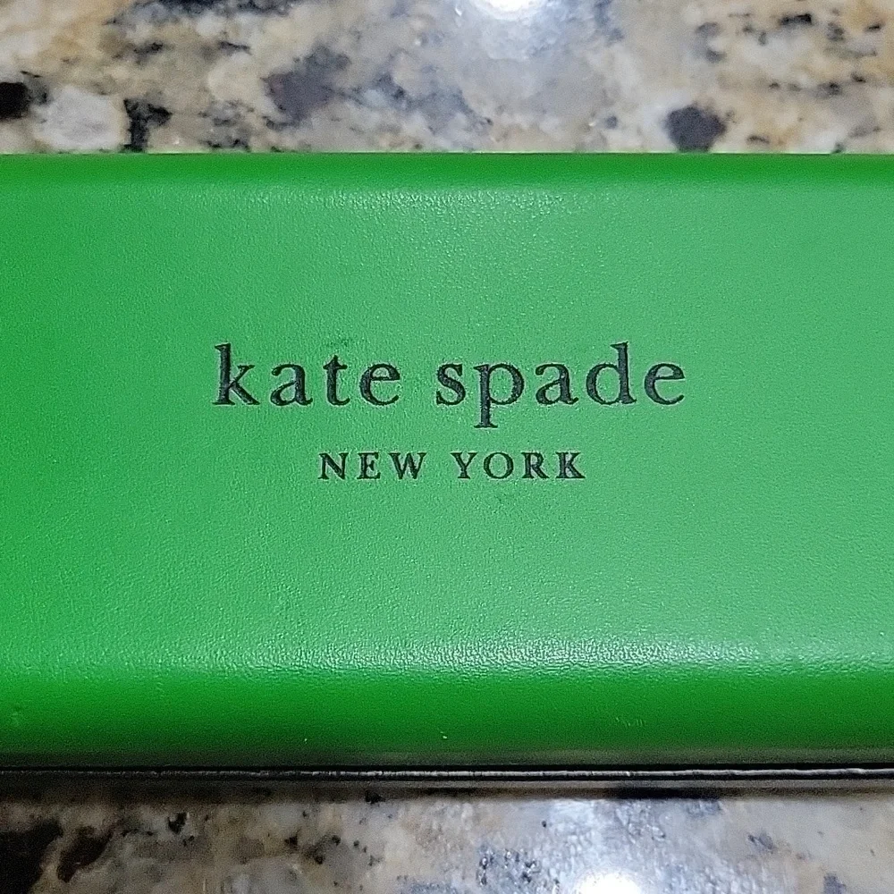 Kate Spade Green Eyeglass Case